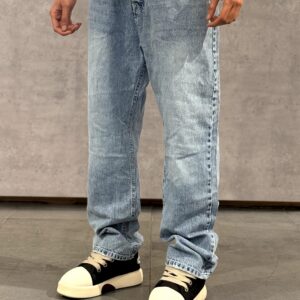 Wideleg Denim Trouser