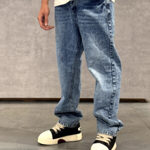 Wideleg Denim Trouser